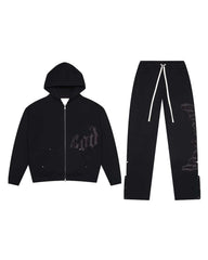 Godspeed OG Logo Sweatsuit V2 Black/Satin Black