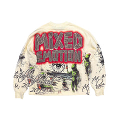 Mixed Emotions Cream ‘Art Club’ Long Sleeve