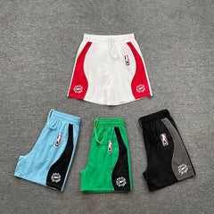 Broken Planet Sports and Leisure Colorful Reflective Strip Design Woven Speed Drying Shorts