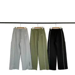 Broken planet loose cotton straight leg sports