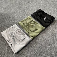 Broken planet loose cotton straight leg sports