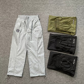 Broken planet embroidered loose straight tube casual pants