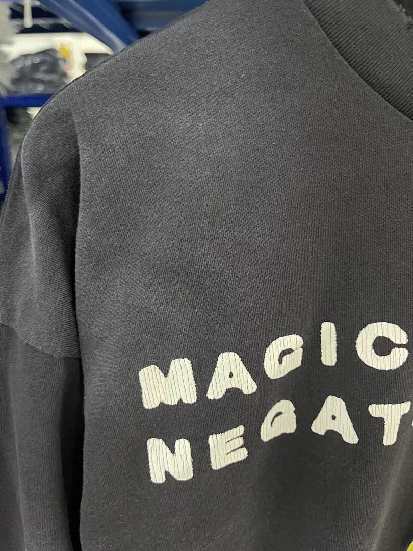 Saint Michael Sword Graphic & Text Long Sleeve Sweatshirt