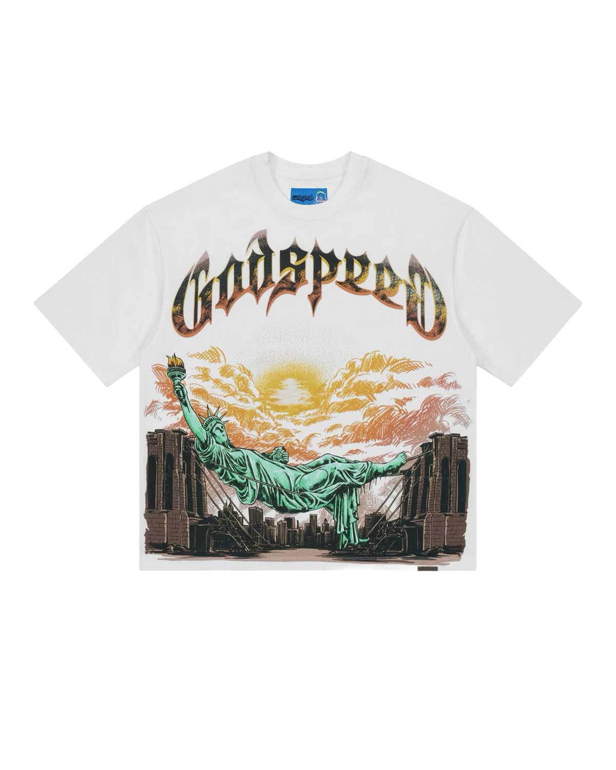 Godspeed Burnt Bridges NG II Tee White
