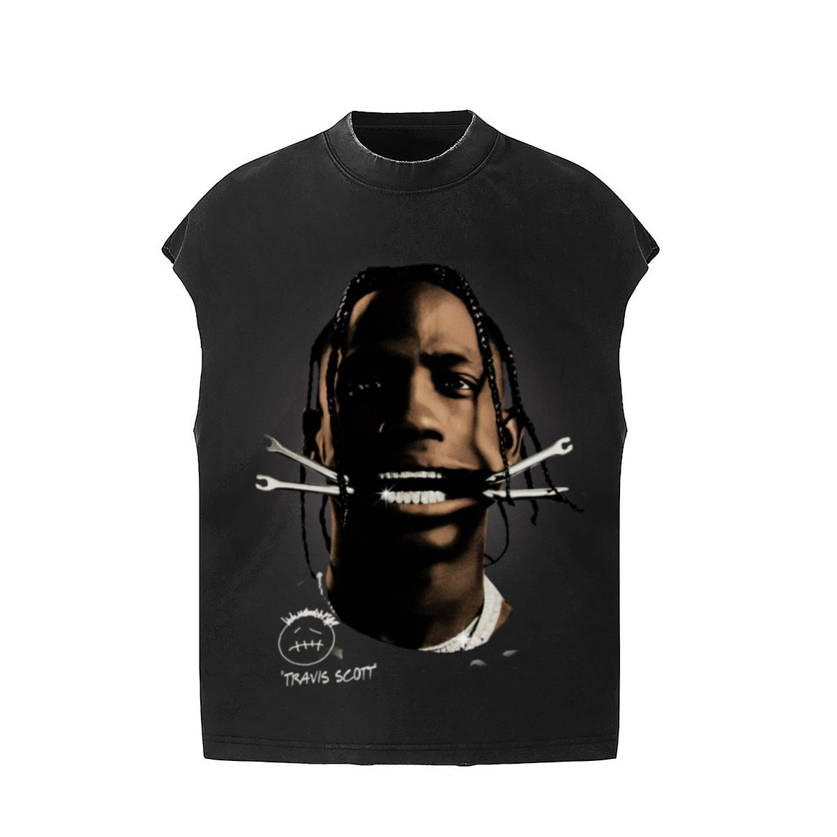 Travis Scott Streetwear Casual Sleeveless Tank Top