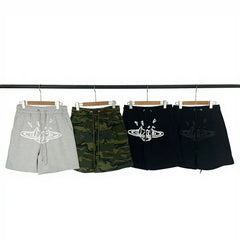 Broken Planet High Street Trendy Brand Loose Casual Plush Drawstring Shorts