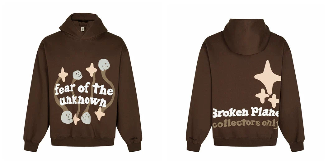 Broken Planet Galaxy Print Hoodie