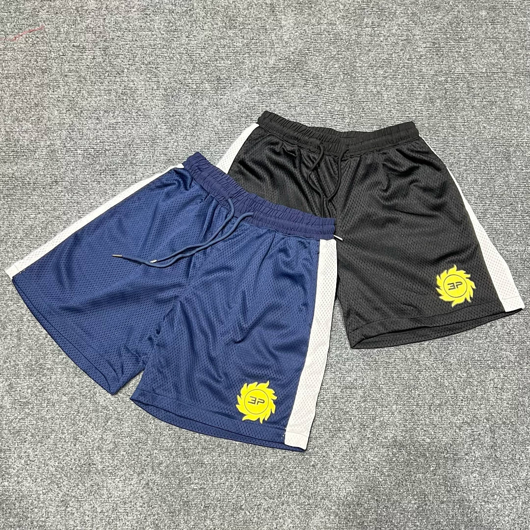 Broken Planet Summer Sports and Leisure Mesh Breathable Drawstring Shorts